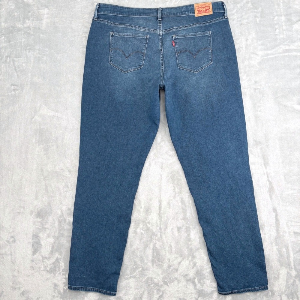 Levi's Jeans Women 20W (Fits 37x30.5) Blue 311 Shaping Skinny Plus‎ Size Stretch